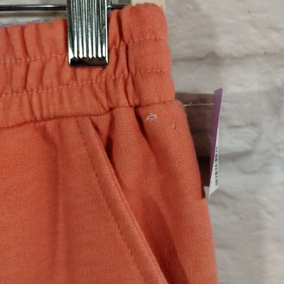 F Maurices Evsie Girls Orange Coral Ombre High Rise Joggers Sweatpants NWT S Reg - Picture 3 of 9